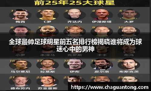 全球最帅足球明星前五名排行榜揭晓谁将成为球迷心中的男神